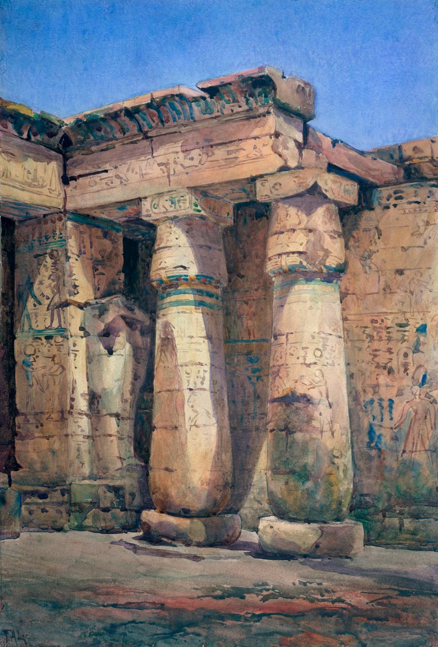 „Egyiptom”, 19. század alkotó: Frances Anne Lee