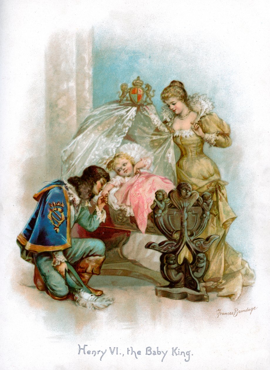 VI. Henrik, a kiskirály, 1897. alkotó: Frances Brundage