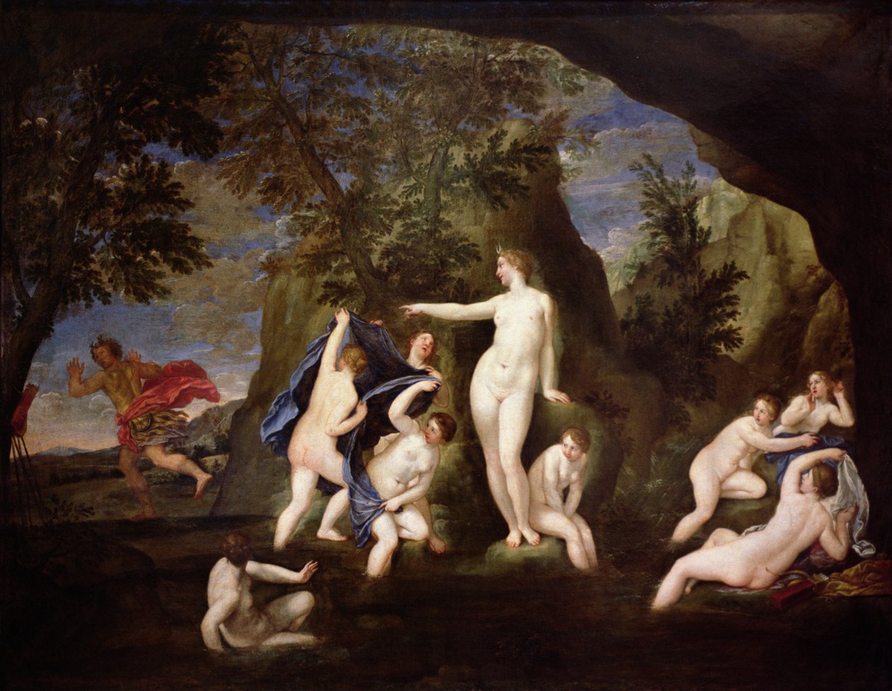Diana és Actaeon alkotó: Francesco Albani