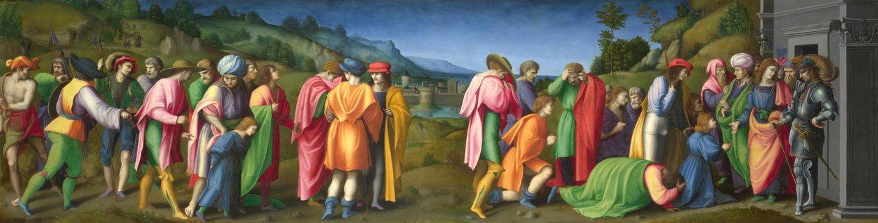 József megbocsát testvéreinek alkotó: Francesco Ubertini Bacchiacca