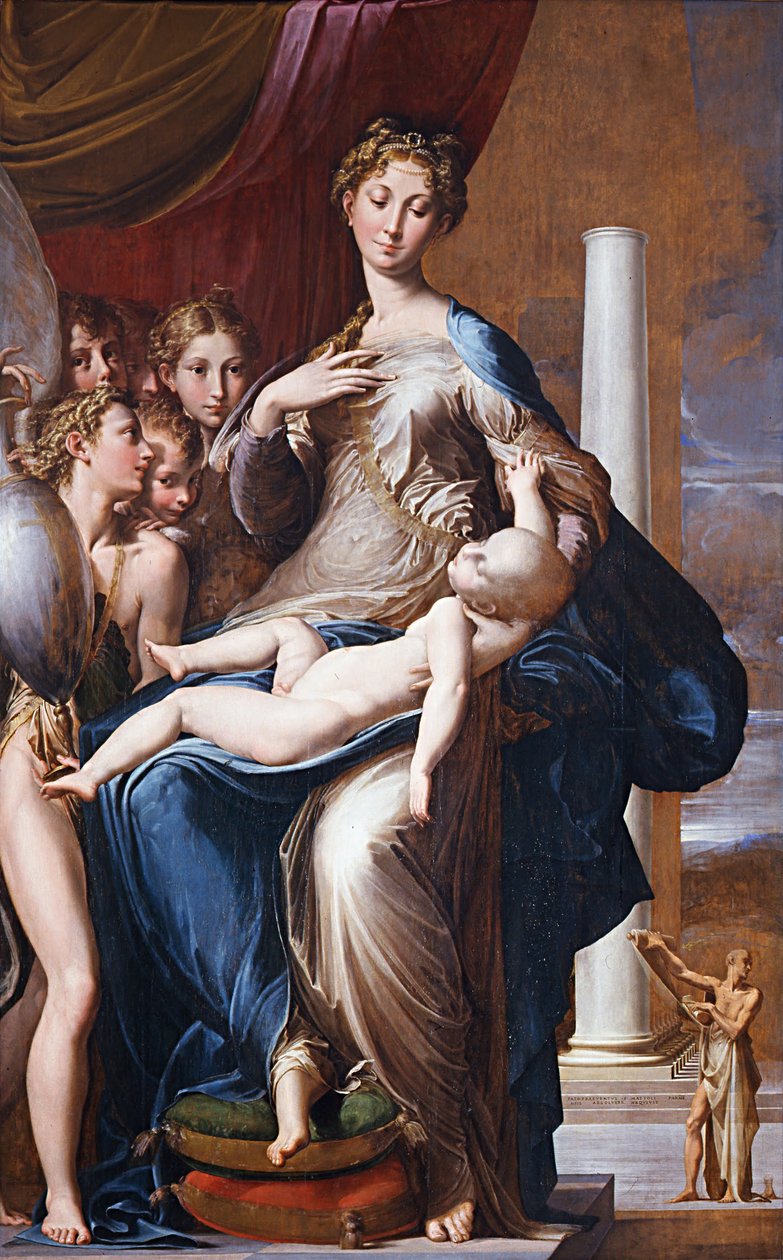 Hosszú nyakú Madonna alkotó: Parmigianino