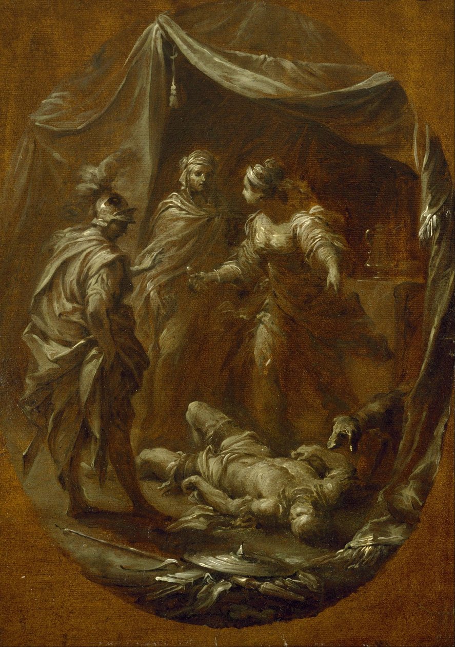 Jael és Sisera alkotó: Francesco Monti