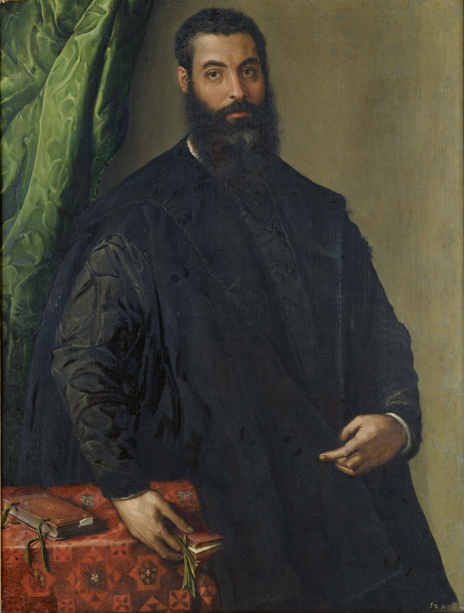 Egy férfi portréja alkotó: Francesco de Rossi Salviati Cecchino