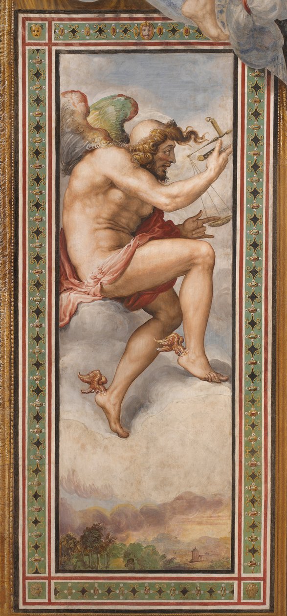 Az idő mint alkalom (Kairosz) alkotó: Francesco de Rossi Salviati Cecchino