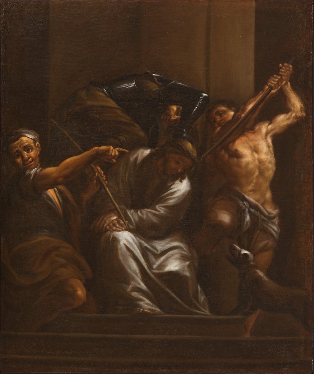 A töviskoronázás, 1700 körül alkotó: Francesco Trevisani