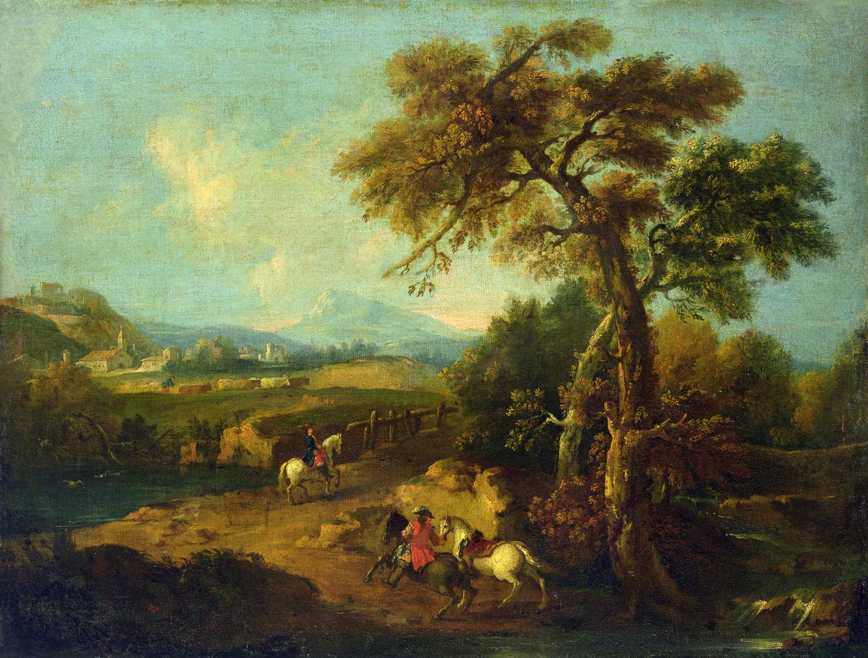 Tájkép alkotó: Francesco Zuccarelli