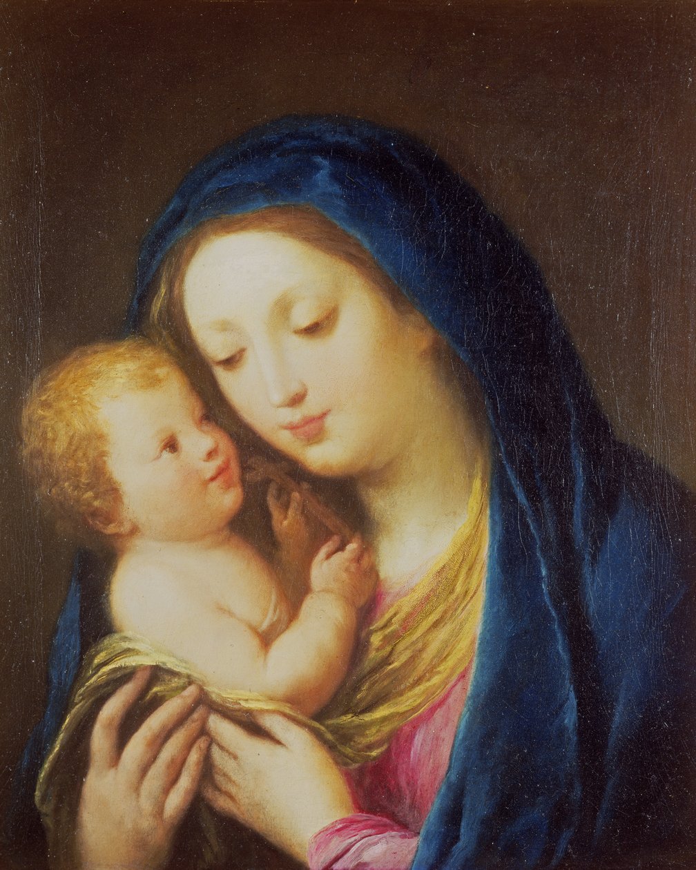 Madonna és gyermeke alkotó: Francesco Zuccarelli