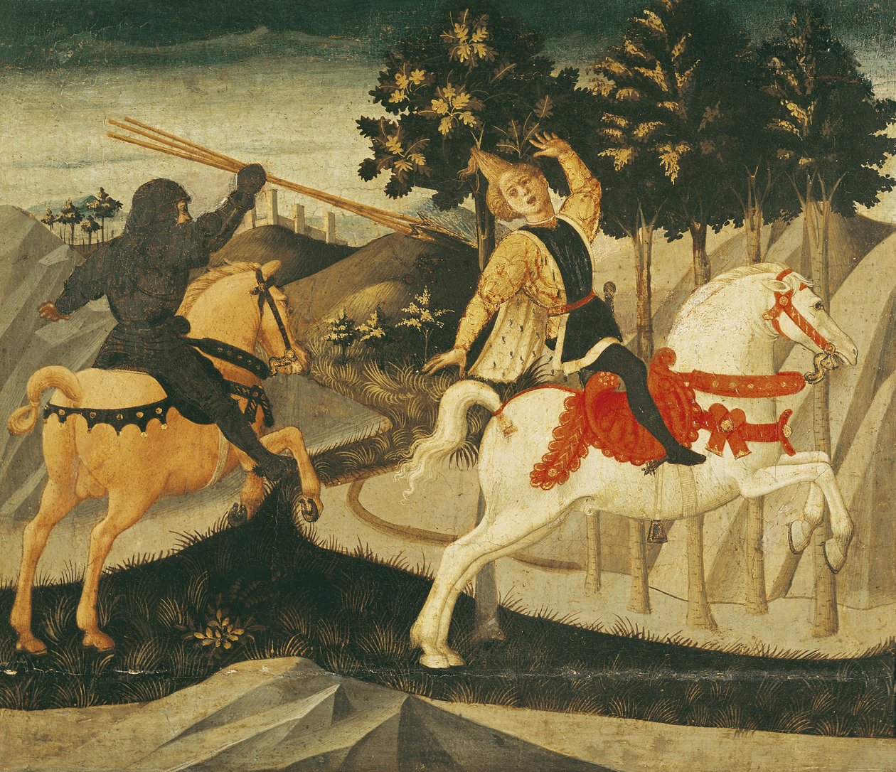 Absolon halála alkotó: Francesco di Stefano Pesellino