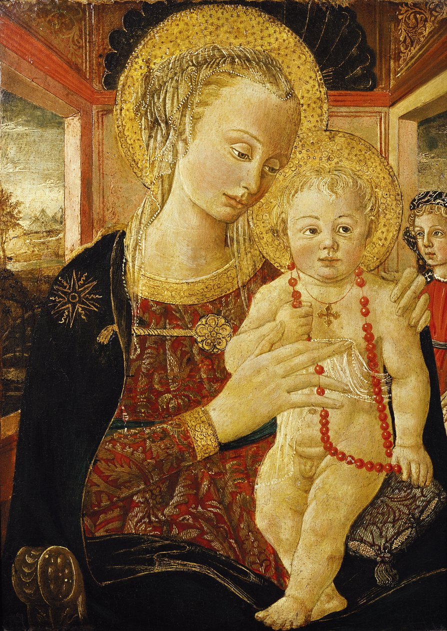 Szűz és Gyermek alkotó: Francesco di Stefano Pesellino