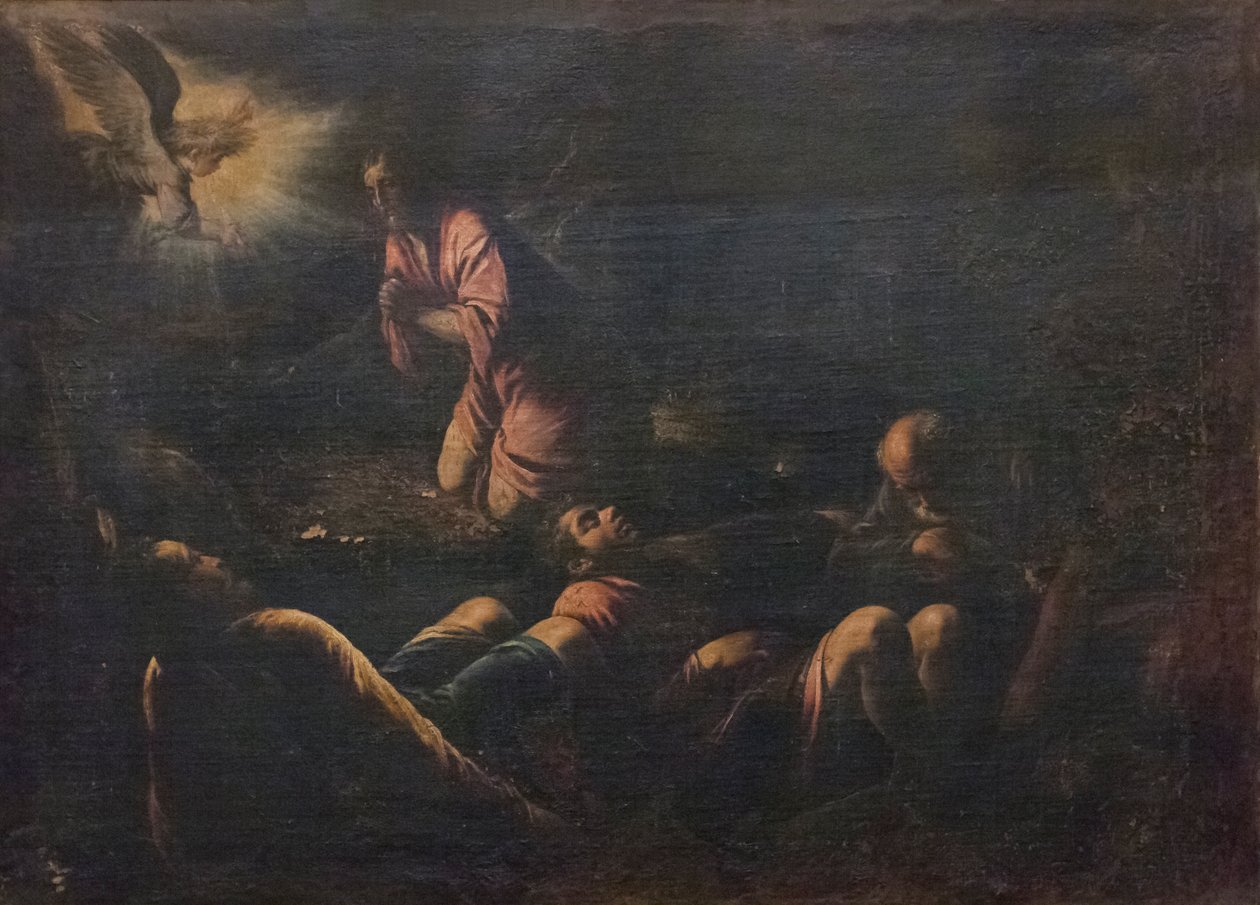 A gyötrelem a kertben alkotó: Francesco (1549 92) Bassano