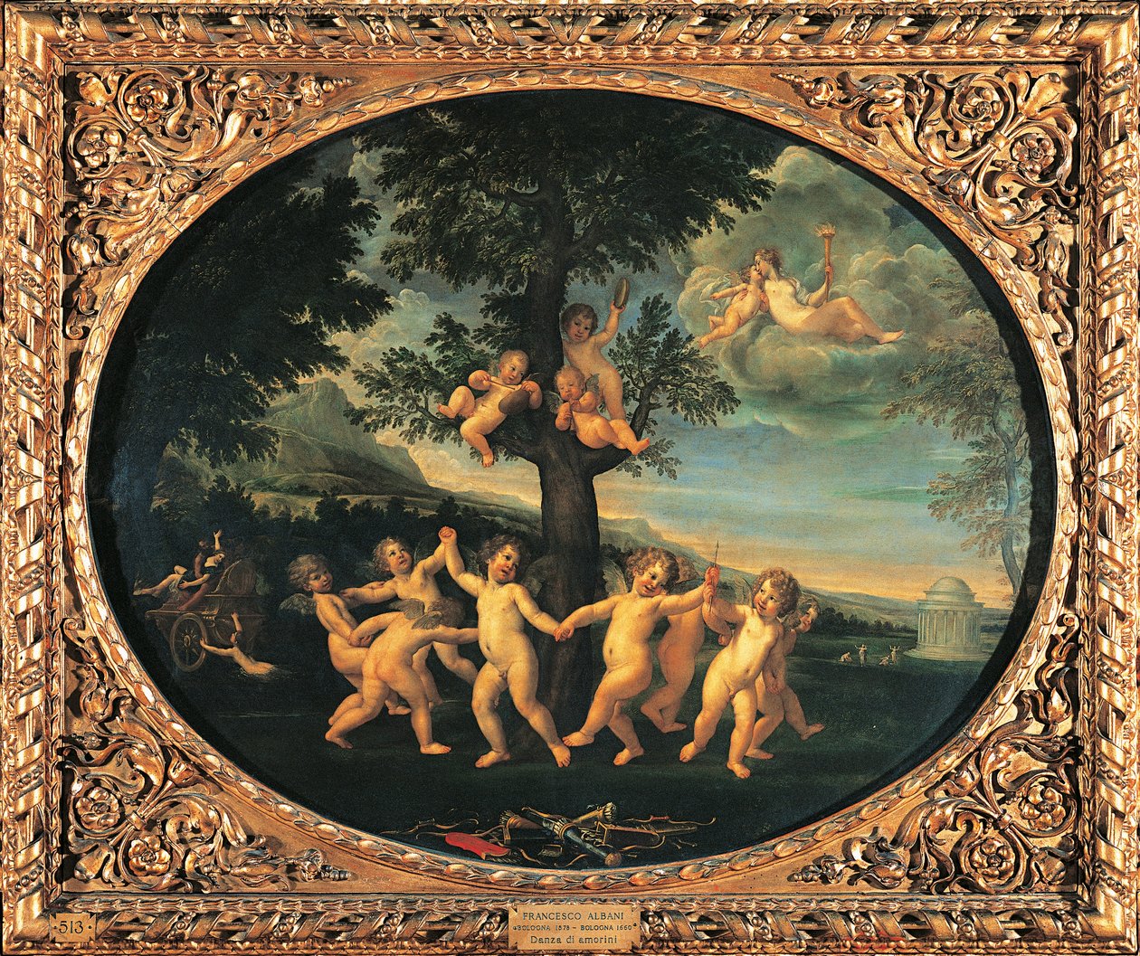 Ámor tánca alkotó: Francesco Albani