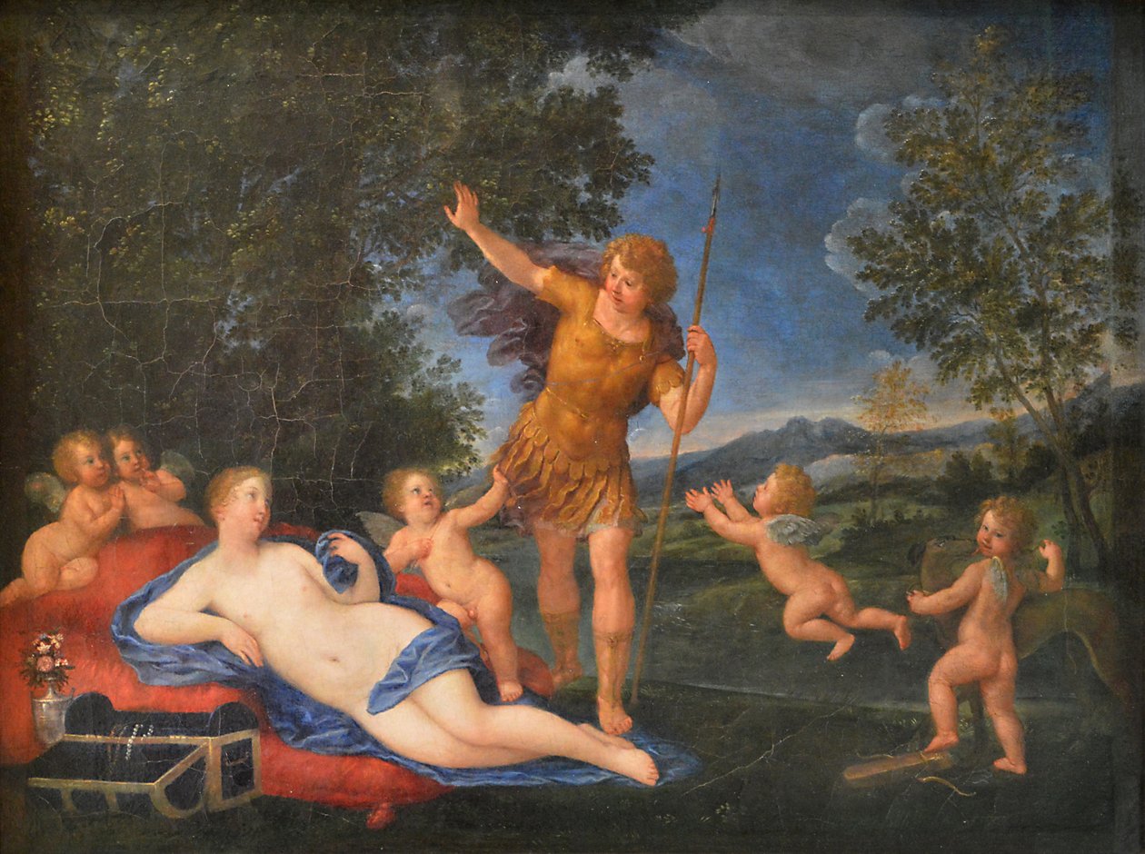 Francia: Vénus et Adonis Vénusz és Adonisz Vénusz és Adonisz alkotó: Francesco Albani