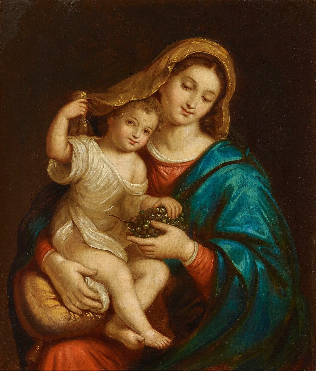 Madonna és gyermeke alkotó: Francesco Alberi
