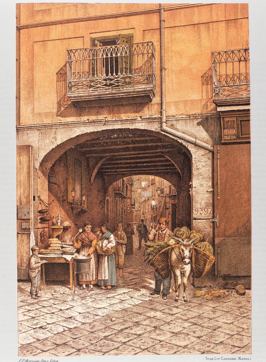 Olaszország, egy pillantás Nápolyra alkotó: Francesco Aversano