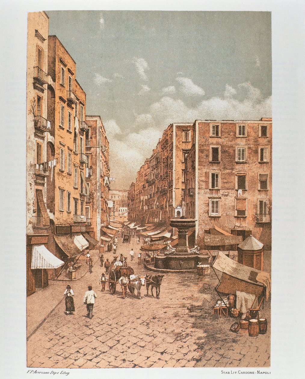 Olaszország, Nápoly, a Port Road alkotó: Francesco Aversano