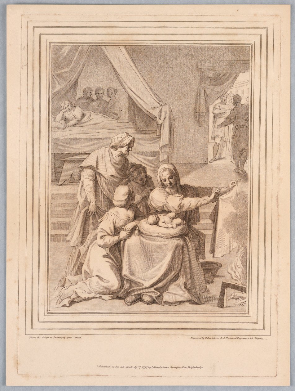 Pyrrhus születése alkotó: Francesco Bartolozzi
