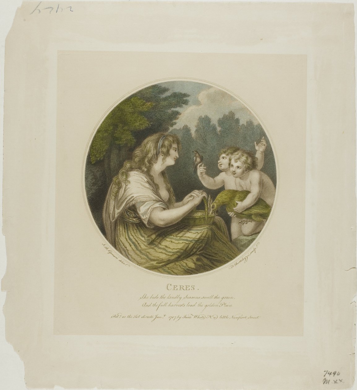 Ceres alkotó: Francesco Bartolozzi