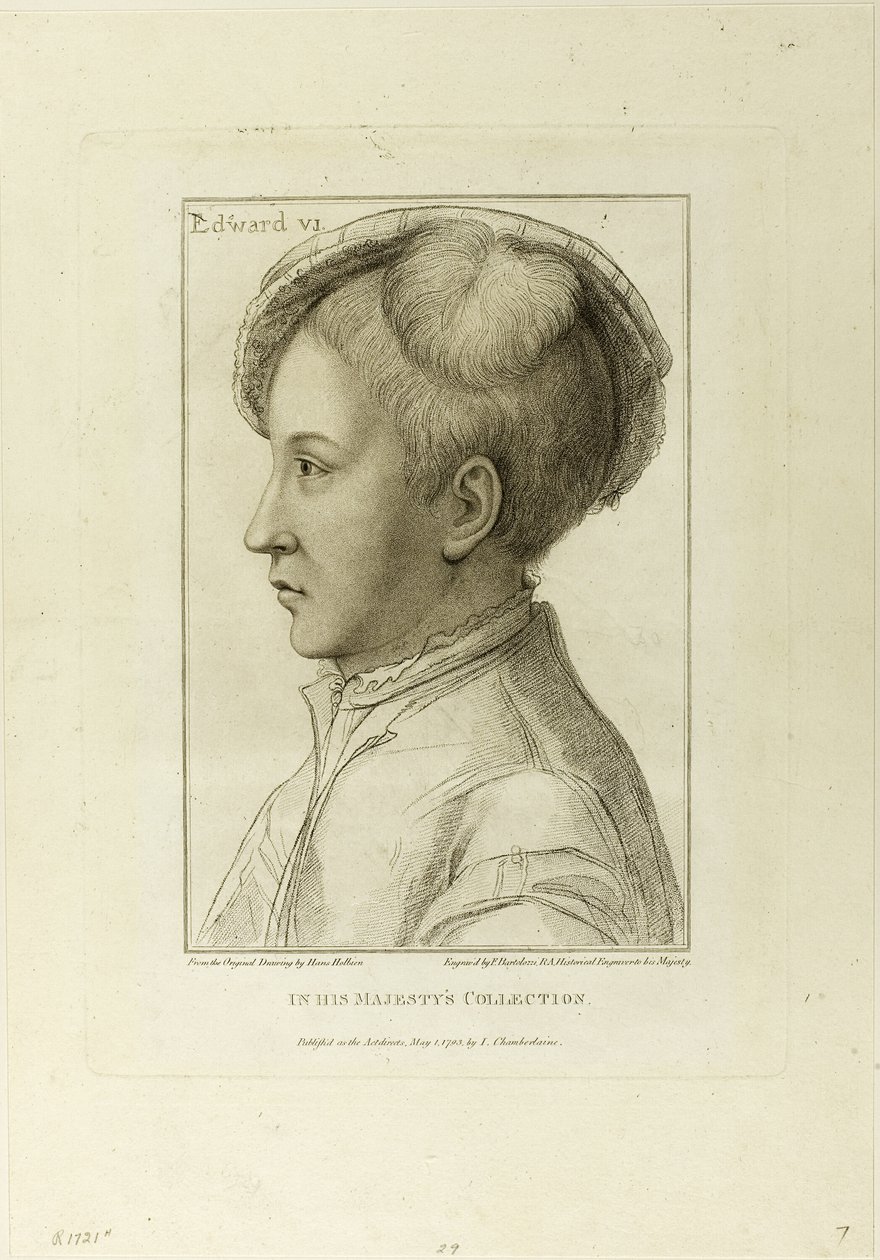 Edward VI alkotó: Francesco Bartolozzi