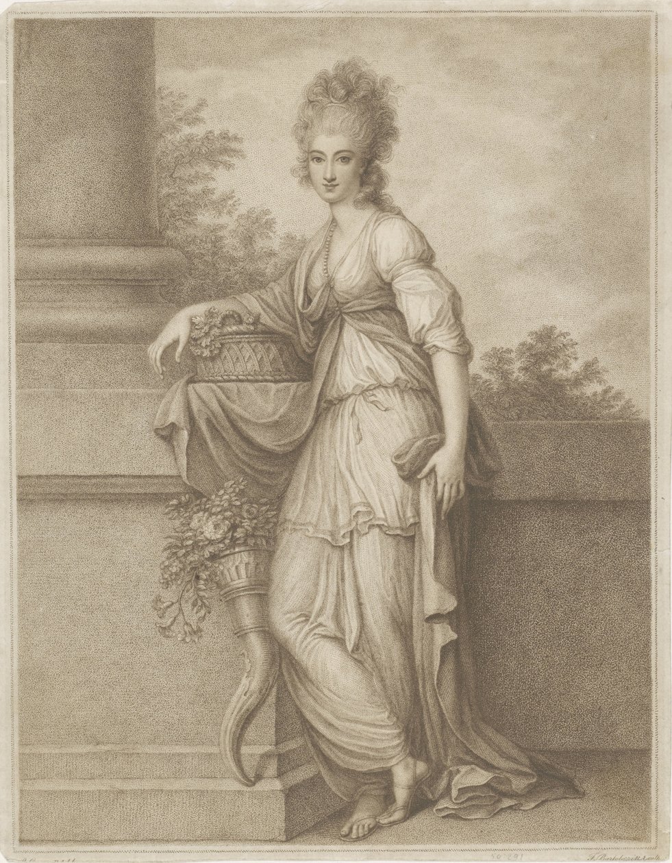 Növényvilág alkotó: Francesco Bartolozzi