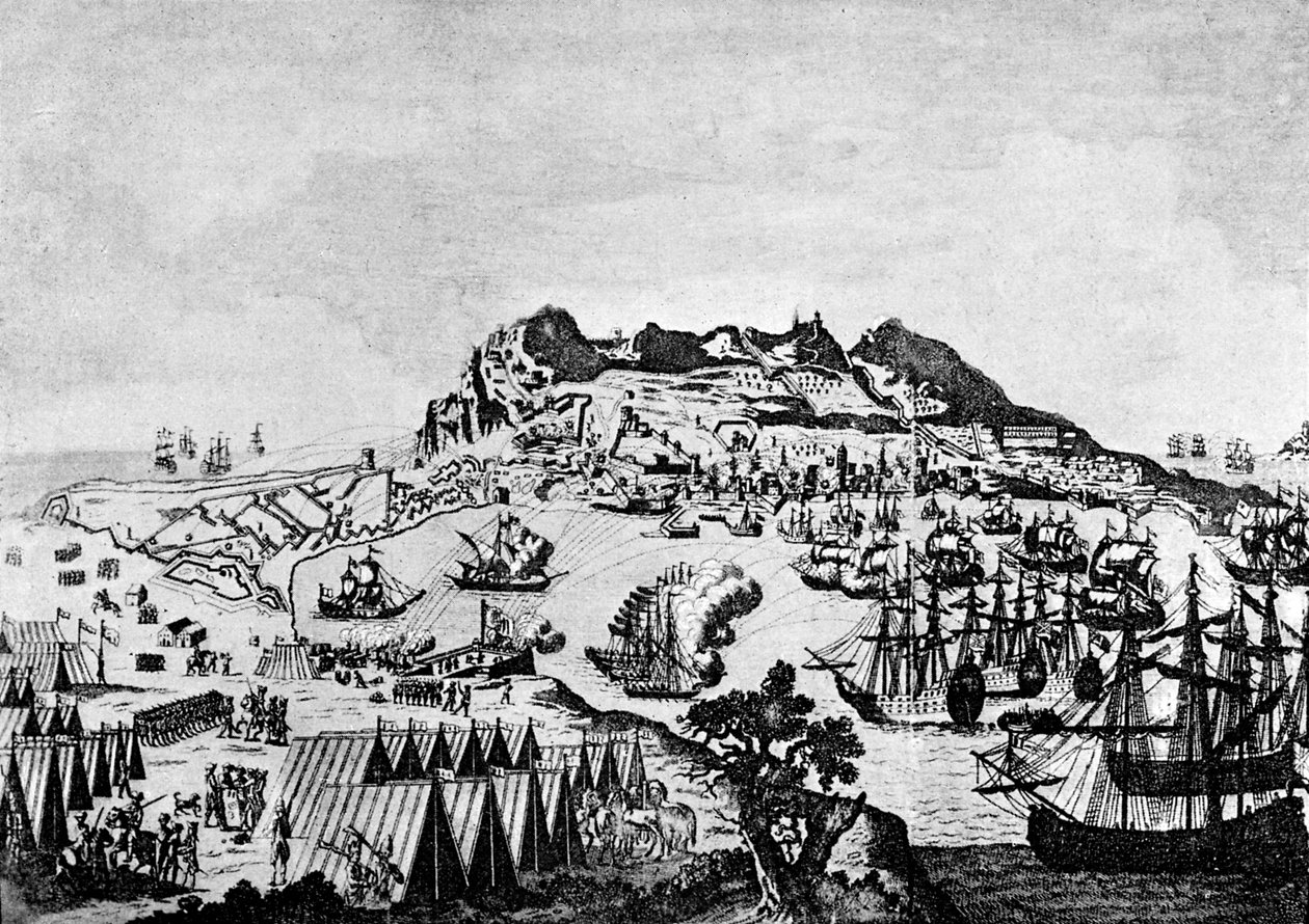 Gibraltár az amerikai függetlenségi háború idején alkotó: Francesco Bartolozzi