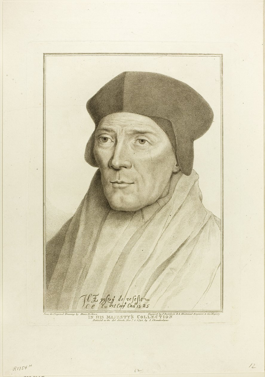 John Fisher, Rochester püspöke alkotó: Francesco Bartolozzi