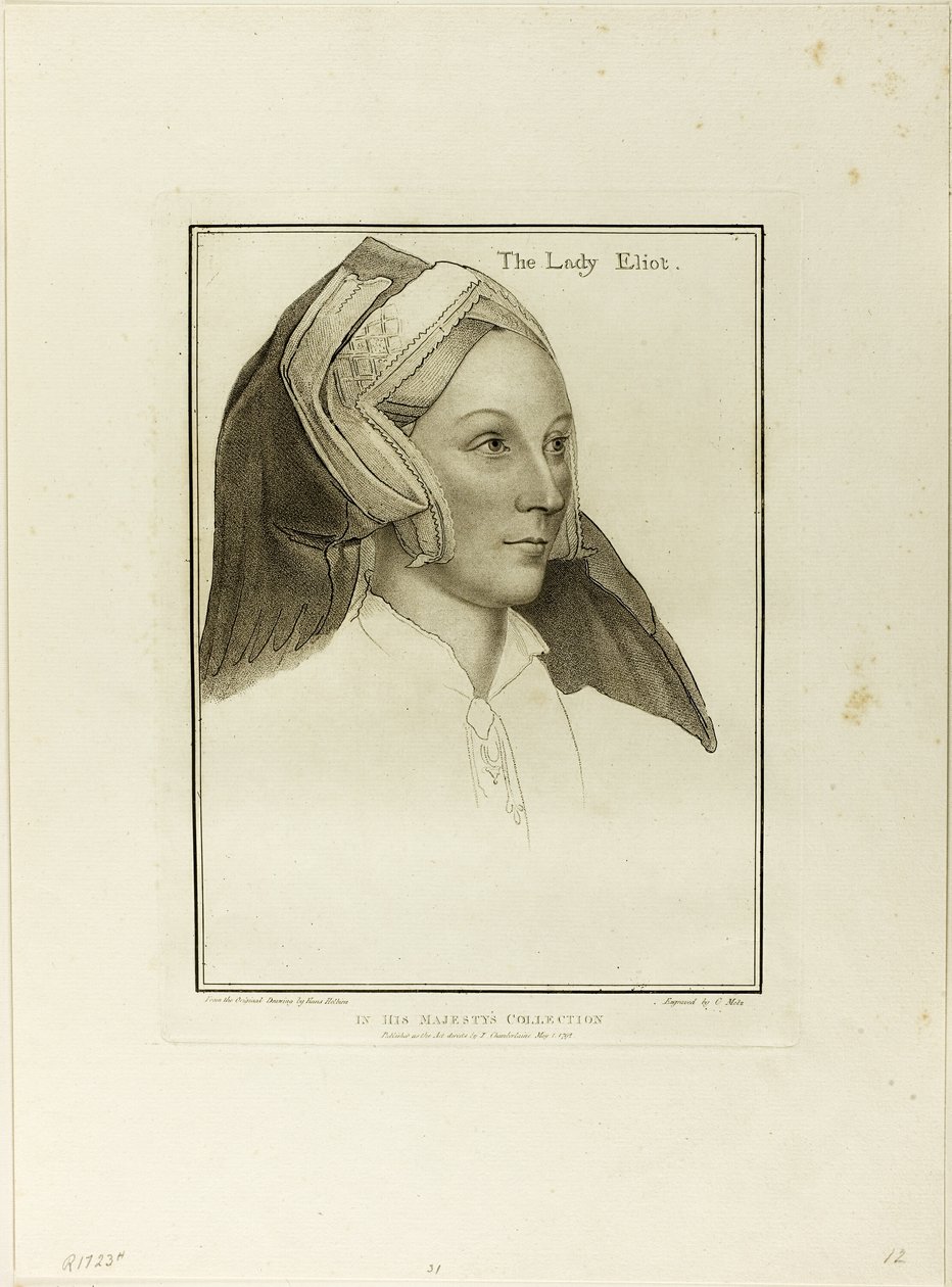 Lady Elyot alkotó: Francesco Bartolozzi