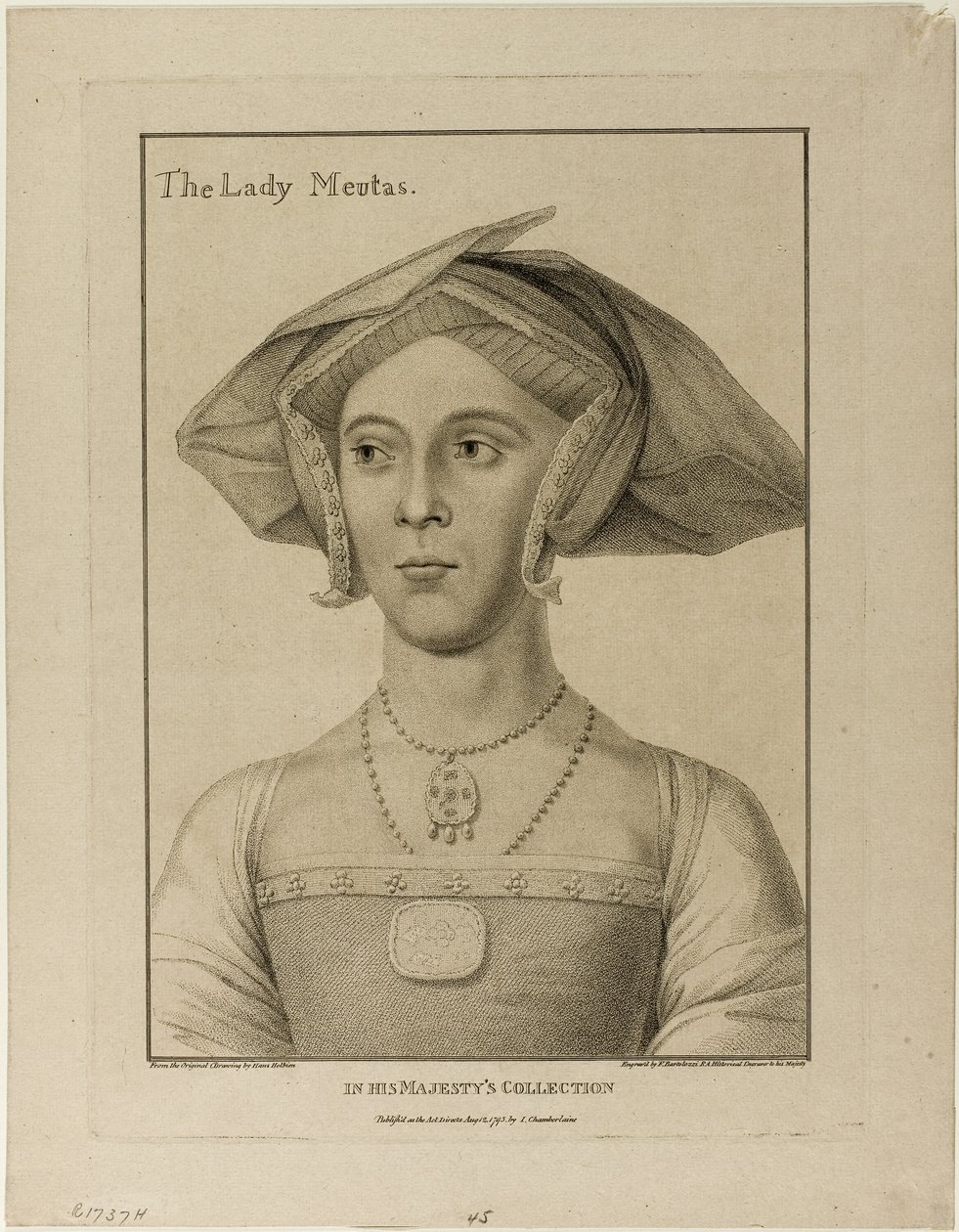 Lady Meutas alkotó: Francesco Bartolozzi