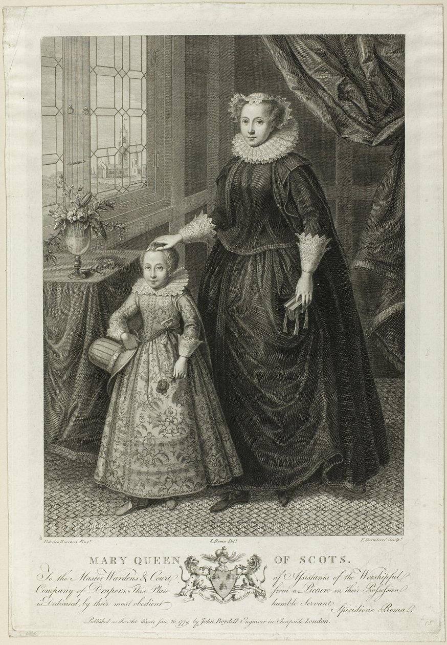 Mária skót királynő alkotó: Francesco Bartolozzi