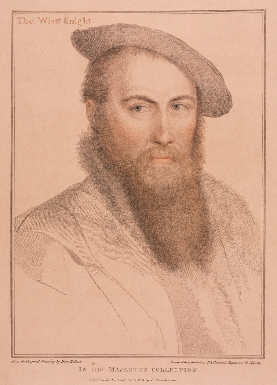 Sir Thomas Wyatt, 1793. alkotó: Francesco Bartolozzi