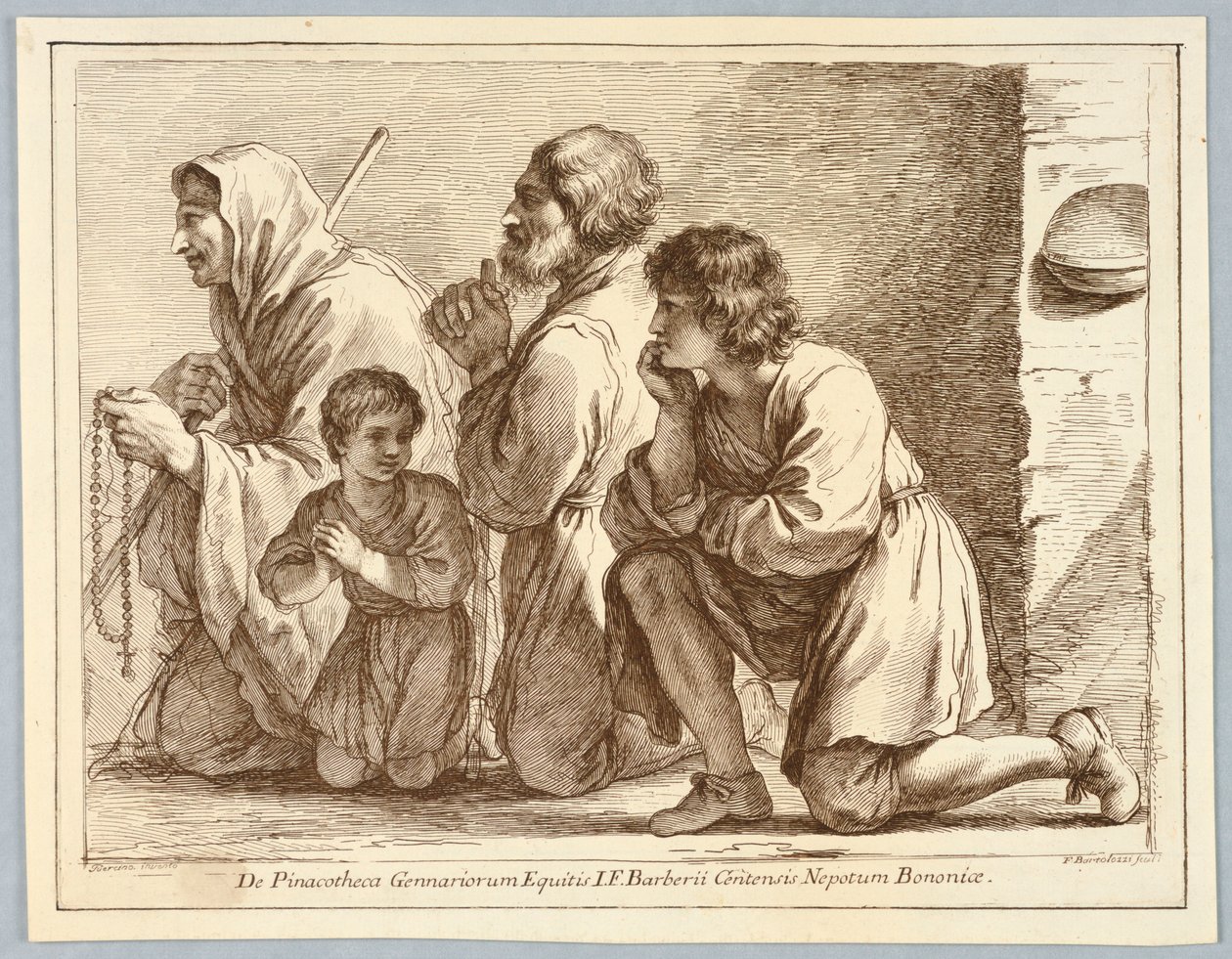 A Cornaro család alkotó: Francesco Bartolozzi