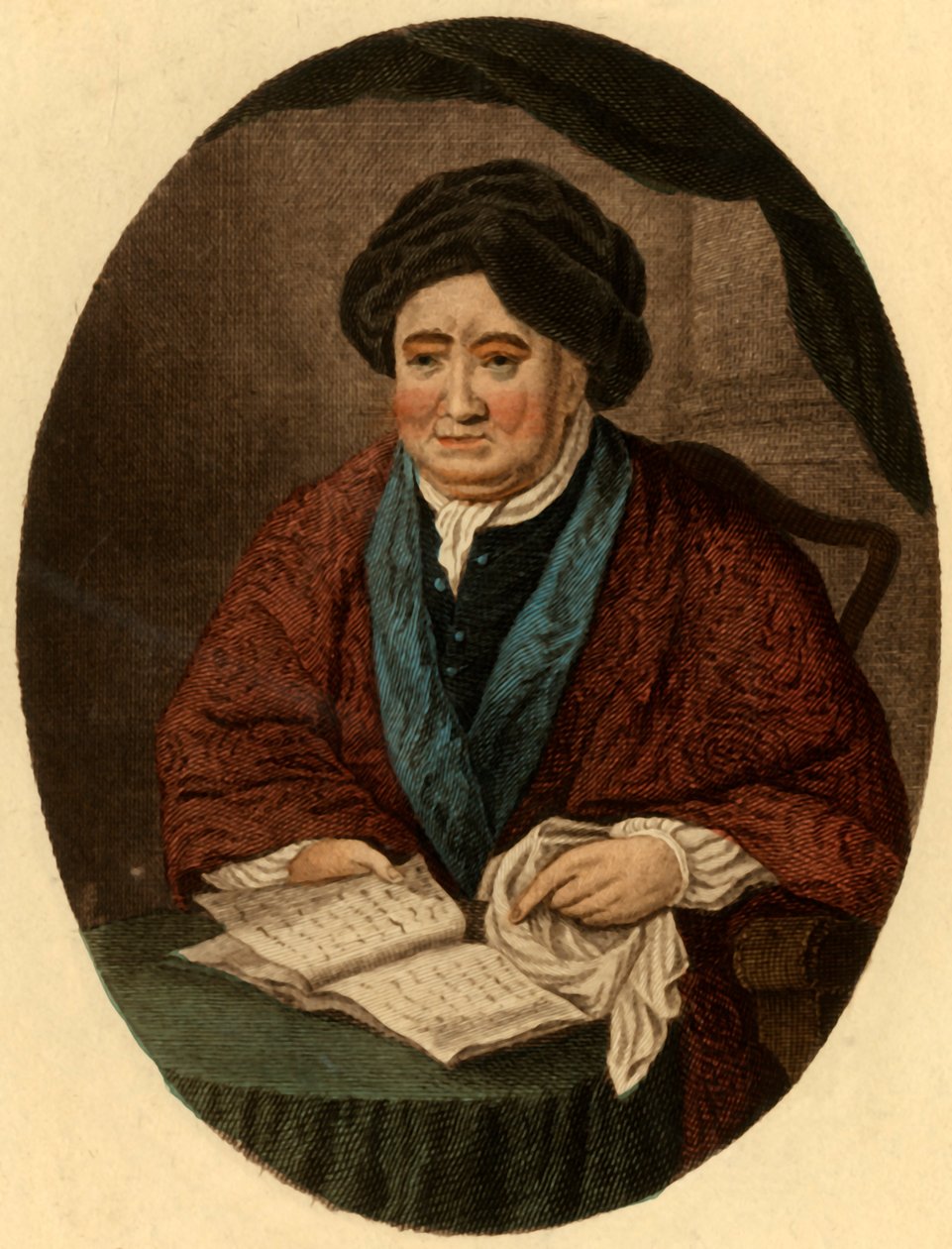 William Gostling, 1777, 1801. alkotó: Francesco Bartolozzi