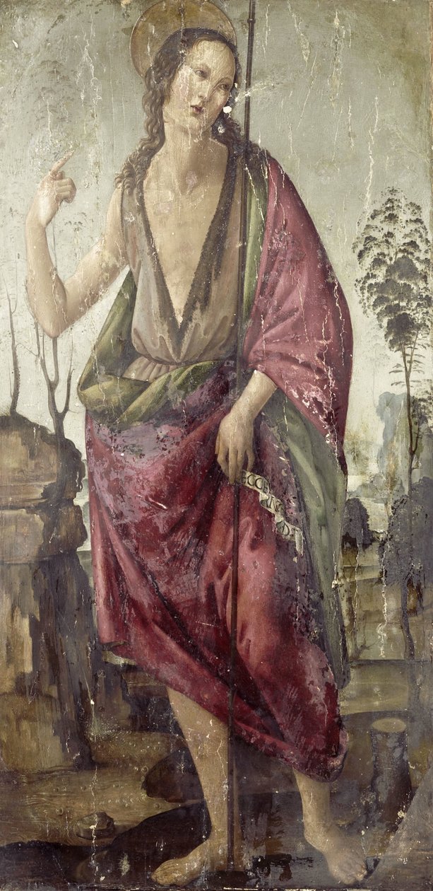 Keresztelő János alkotó: Francesco Botticini (attributed to)