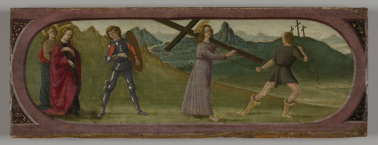 Út a kálváriához alkotó: Francesco Botticini