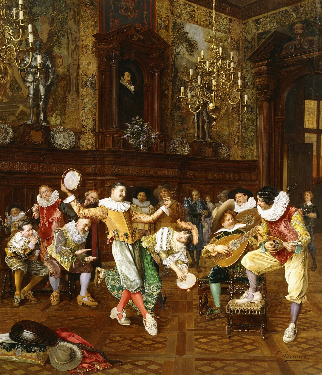 A Saltarello, alkotó: Francesco Brunery