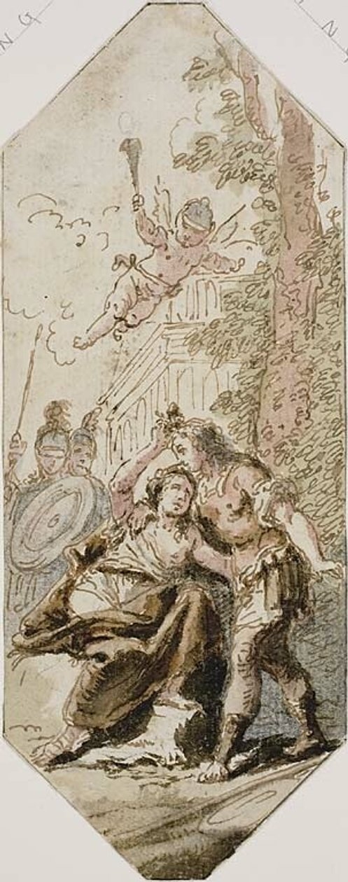 Rinaldo és Armida alkotó: Francesco Fontebasso