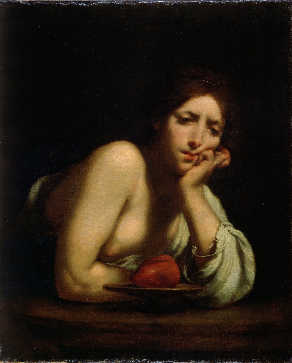 Zsigmond Guiscardo szívével, 1645 alkotó: Francesco Furini