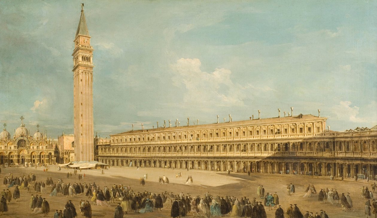 Piazza San Marco Velencében alkotó: Francesco Guardi