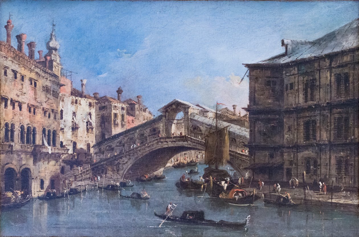 Rialto híd alkotó: Francesco Guardi