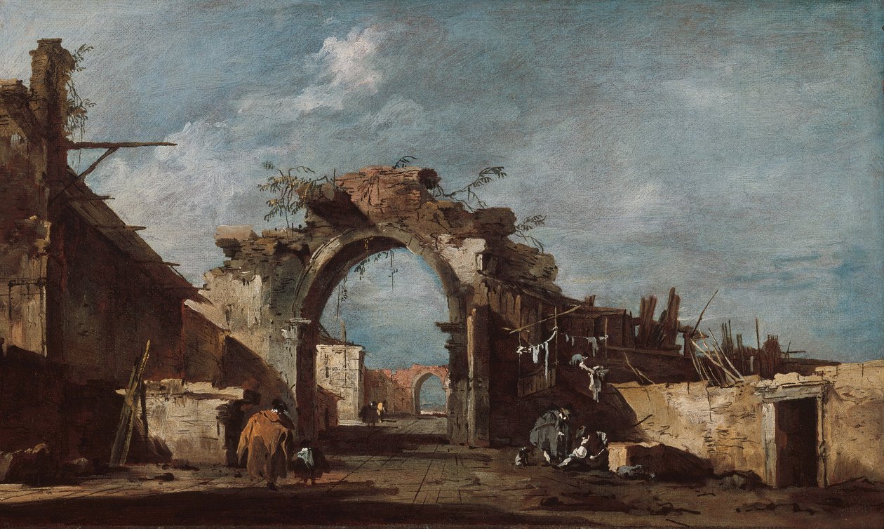 Romos boltív, 177593. alkotó: Francesco Guardi