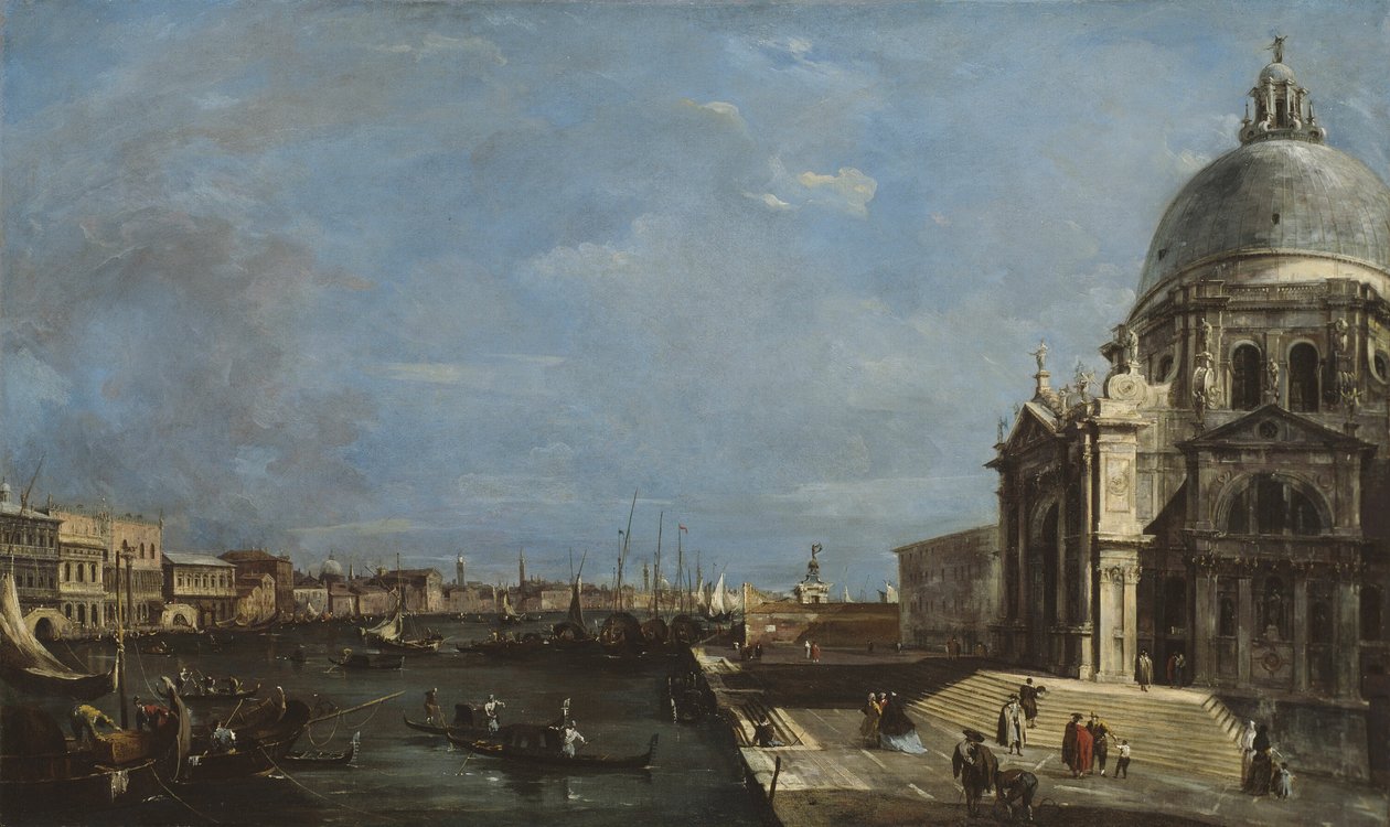 A Canal Grande, Velence alkotó: Francesco Guardi