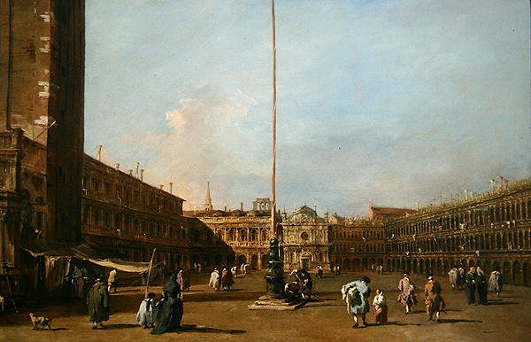A Piazza San Marco, Velence alkotó: Francesco Guardi