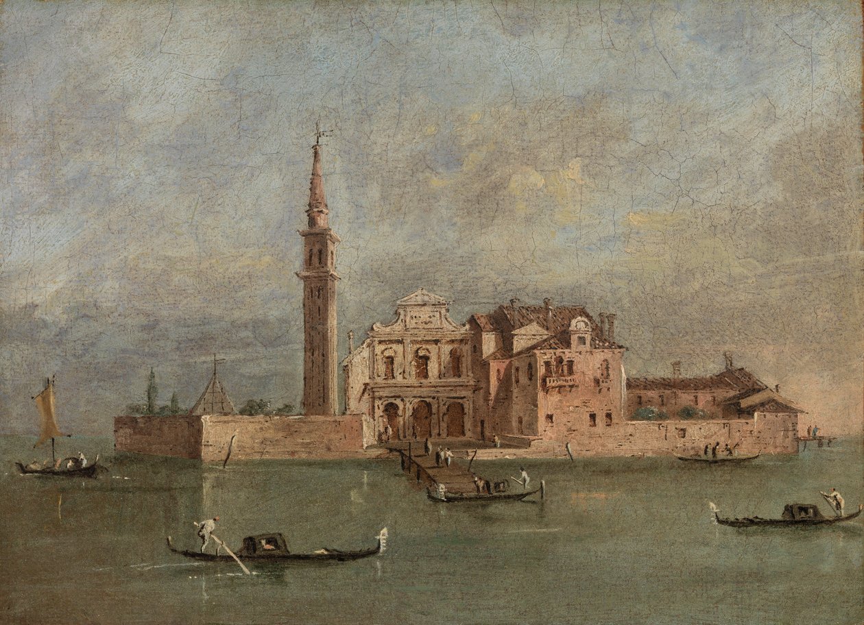 Velencei templom alkotó: Francesco Guardi
