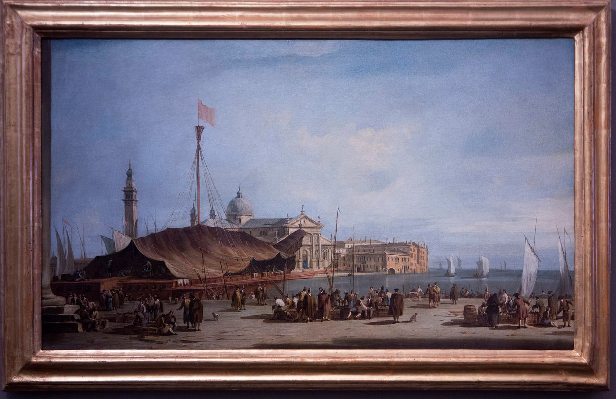 Kilátás a San Giorgio Maggiore felől alkotó: Francesco Guardi
