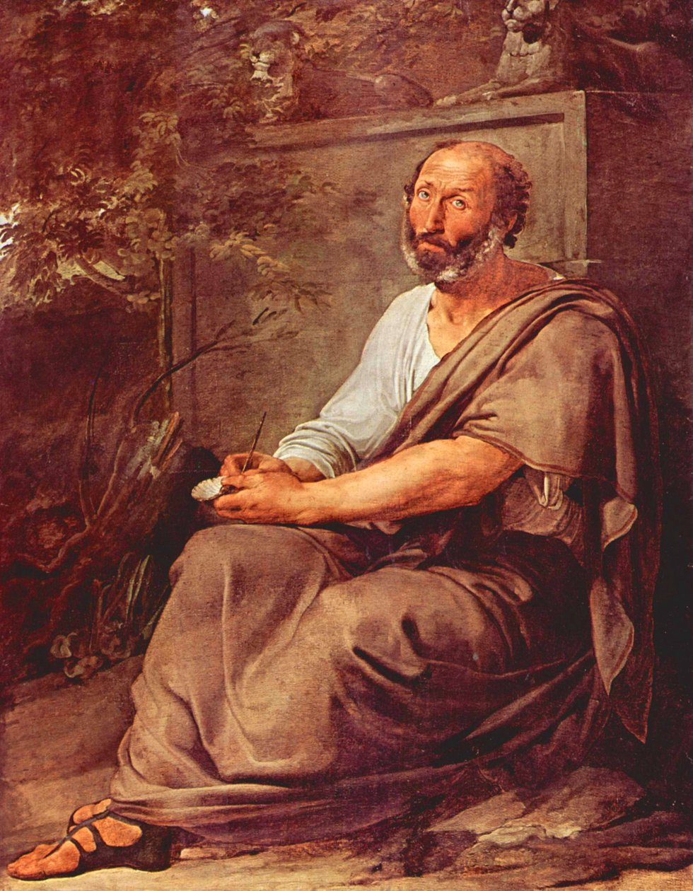 Olaszul:  Aristotele Aristides alkotó: Francesco Hayez