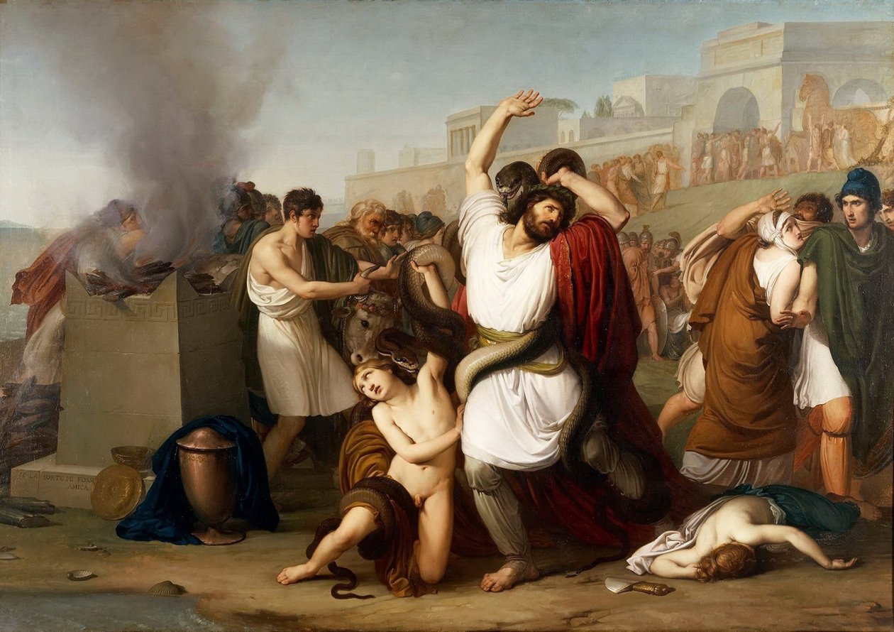 Laocoon, 1812. alkotó: Francesco Hayez
