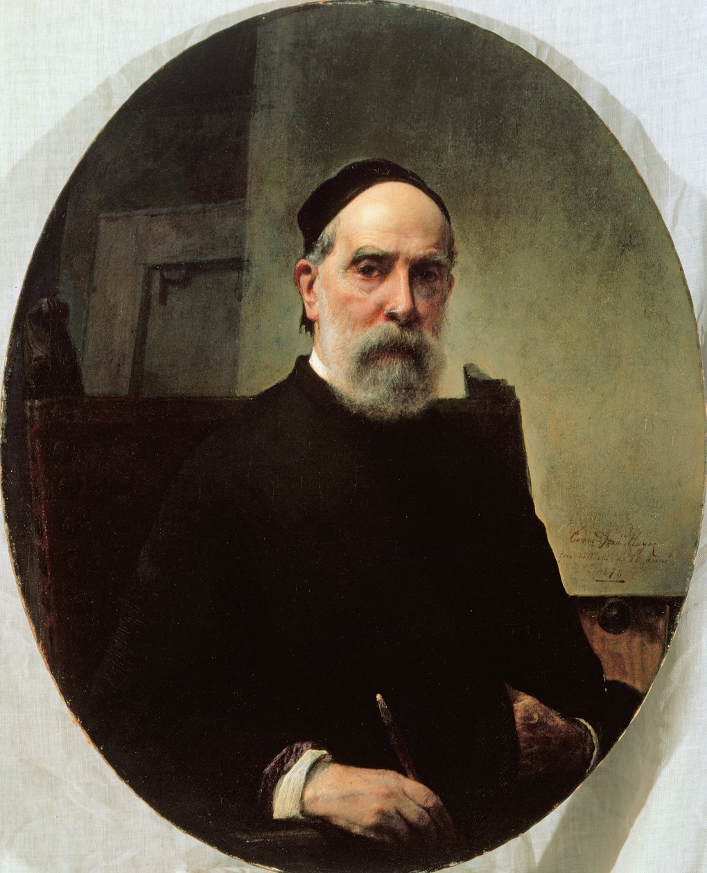 Önarckép, 1878 alkotó: Francesco Hayez