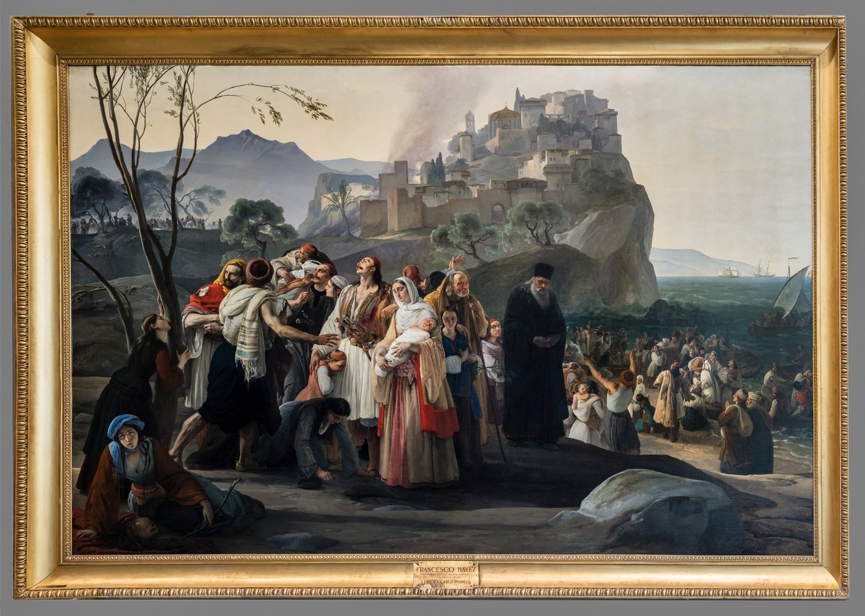 olvassa el a menekülteket alkotó: Francesco Hayez