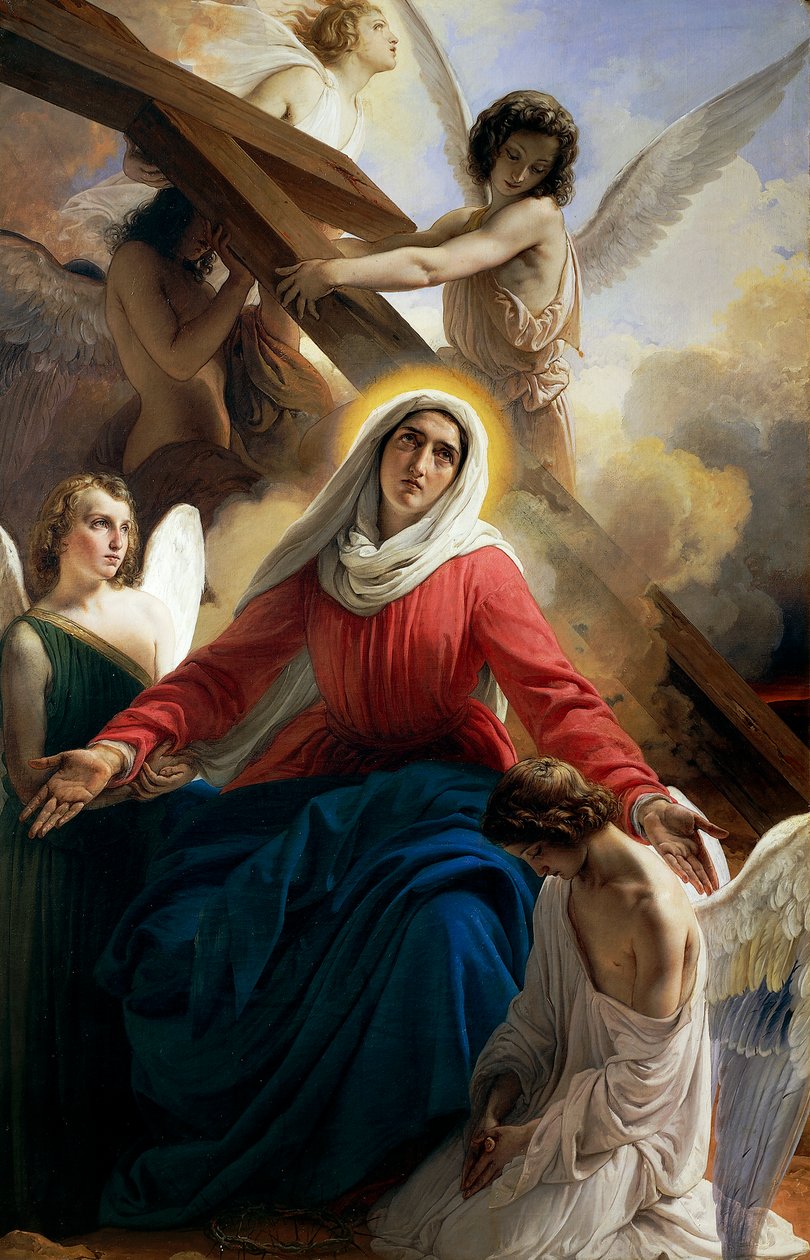 A szomorú, Francesco Hayez alkotó: Francesco Hayez