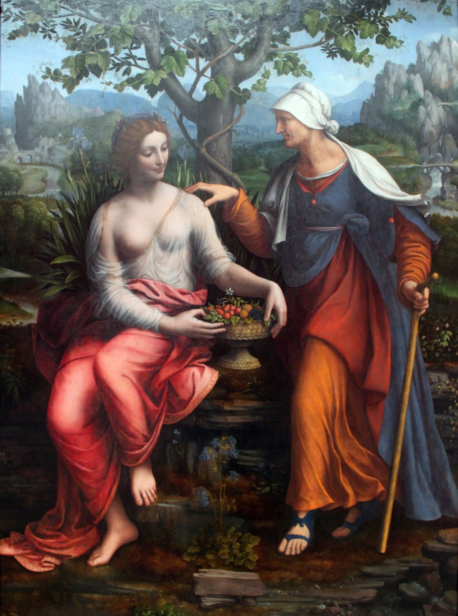 Vertumnus és Pomona alkotó: Francesco Melzi