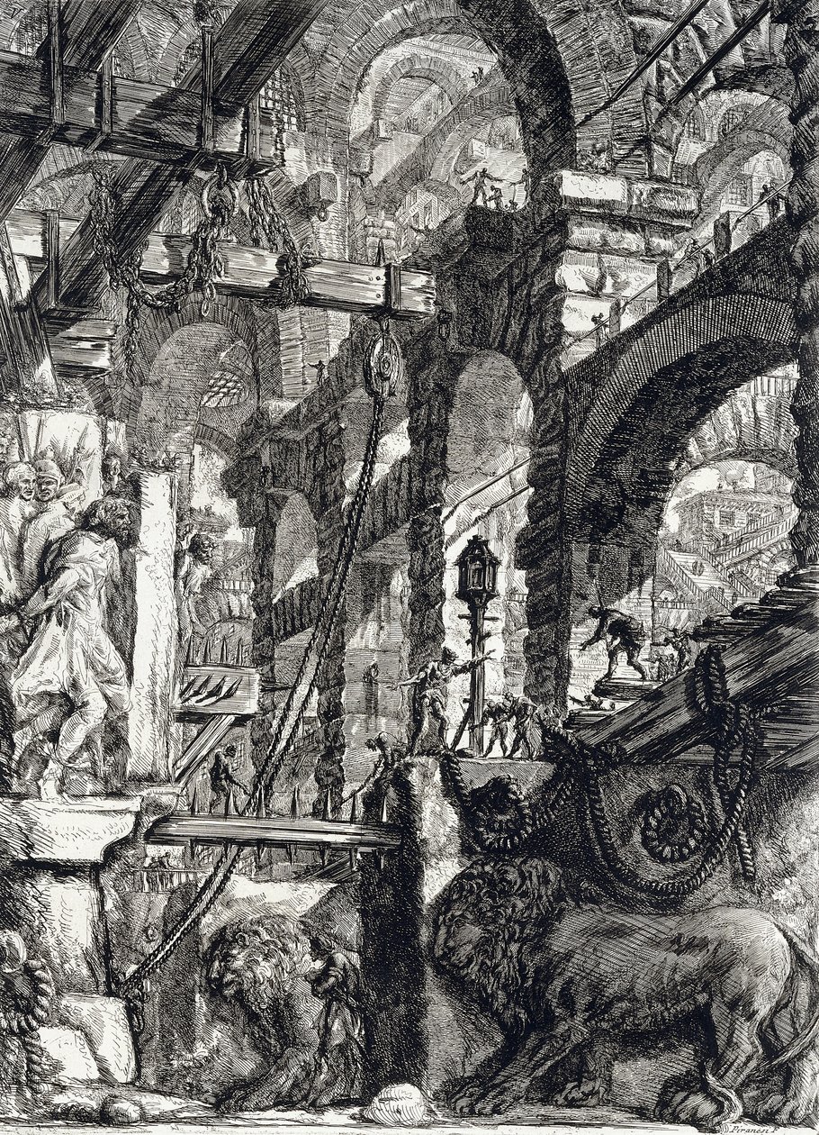Börtön V alkotó: Francesco Piranesi